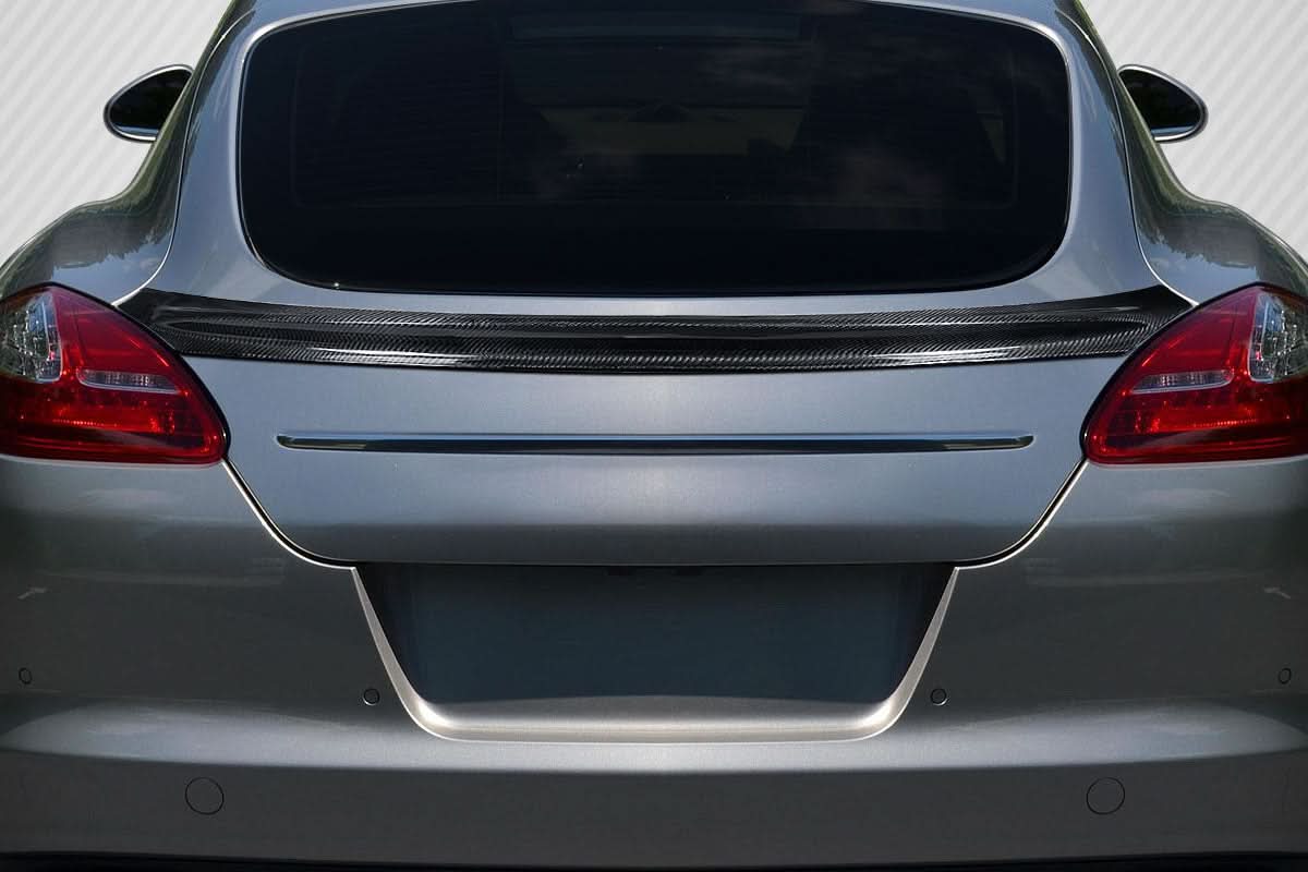 2010-2013 Porsche Panamera W1 Style Rear Wing Spoiler - Carbon Fiber