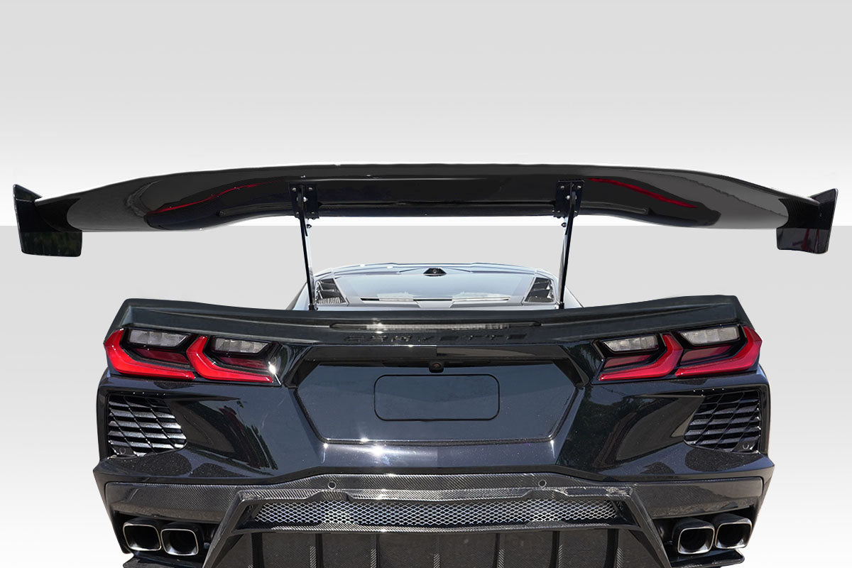 2020-2025 Chevrolet Corvette C8 Gran Veloce GT Style Rear Wing Spoiler - FRP