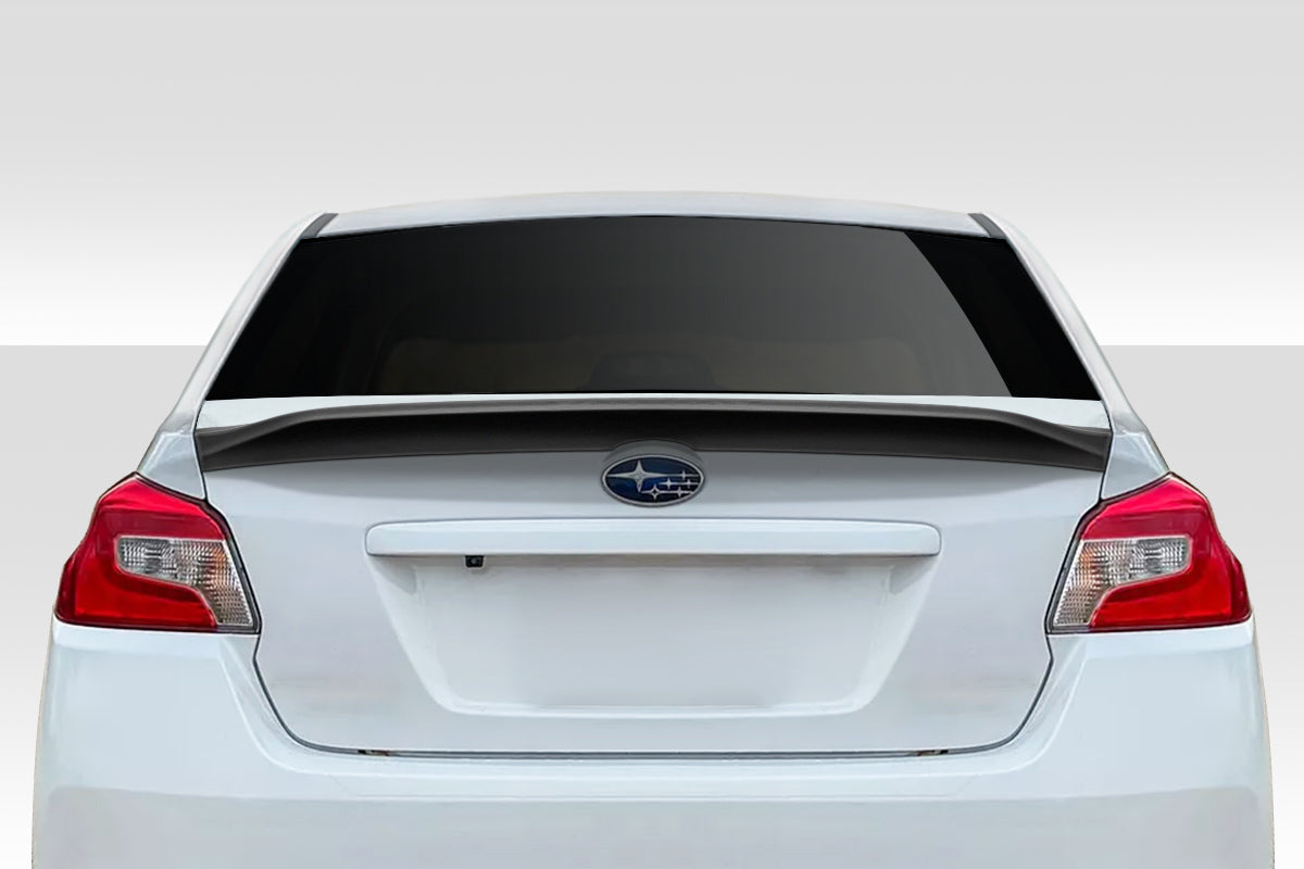 2015-2021 Subaru WRX STI Duckbill V2 Style Rear Wing Spoiler - FRP