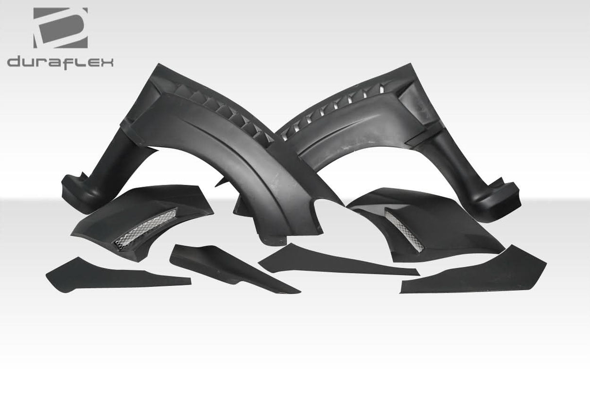 2015-2021 Subaru WRX STI VRS Style Wide Body Front Fenders - 8 Piece
