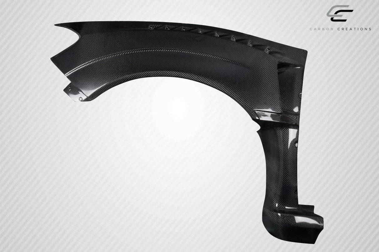 2015-2021 Subaru WRX STI VRS Style Wide Body Front Fenders - Carbon Fiber