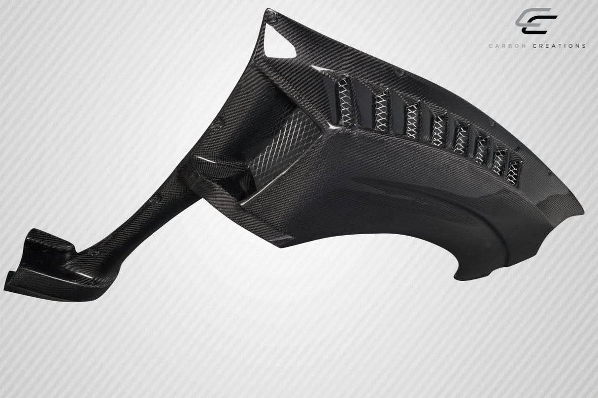 2015-2021 Subaru WRX STI VRS Style Wide Body Front Fenders - Carbon Fiber