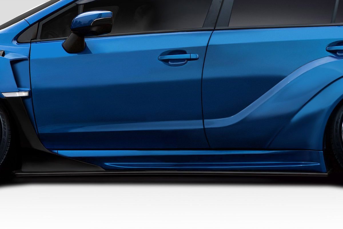2015-2021 Subaru WRX STI VRS Style Wide Body Side Skirt Panels - FRP