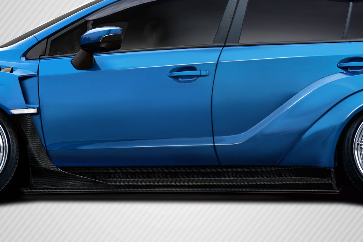 2015-2021 Subaru WRX STI VRS Style Wide Body Side Skirt Rockers