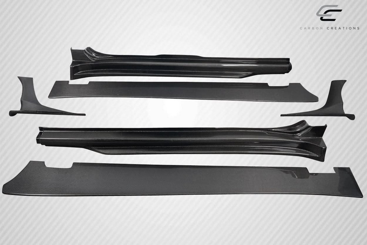 2015-2021 Subaru WRX STI VRS Style Wide Body Side Skirt Rockers