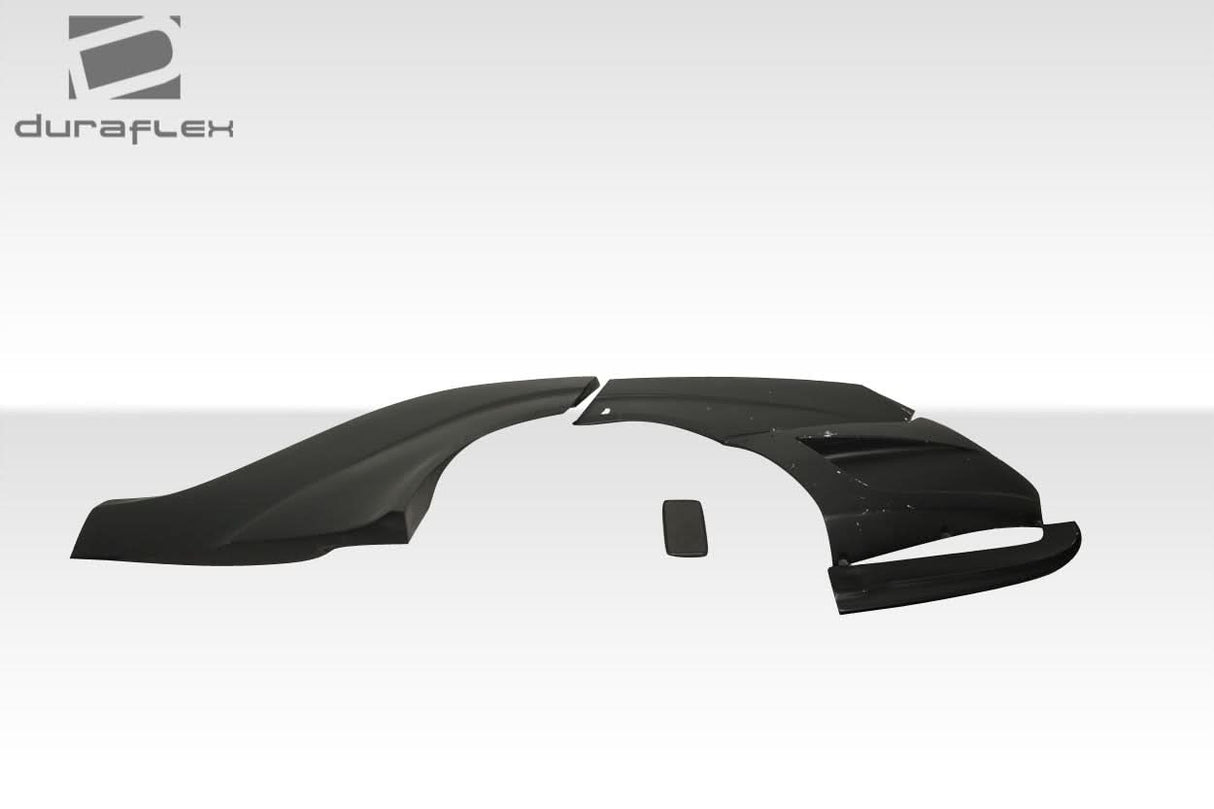 2015-2021 Subaru WRX STI VRS Style Wide Body Rear Fender Flares - FRP