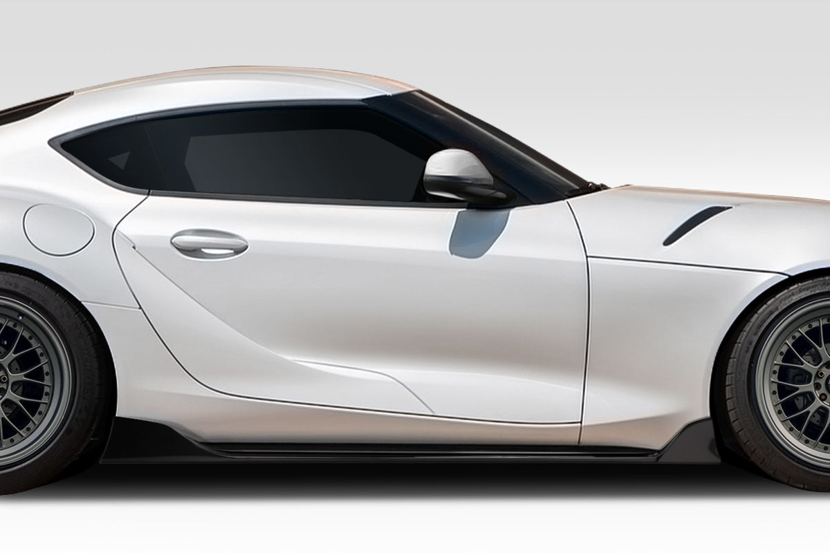 2020-2025 Toyota Supra A90 AG Design Style Side Skirt Splitters - FRP
