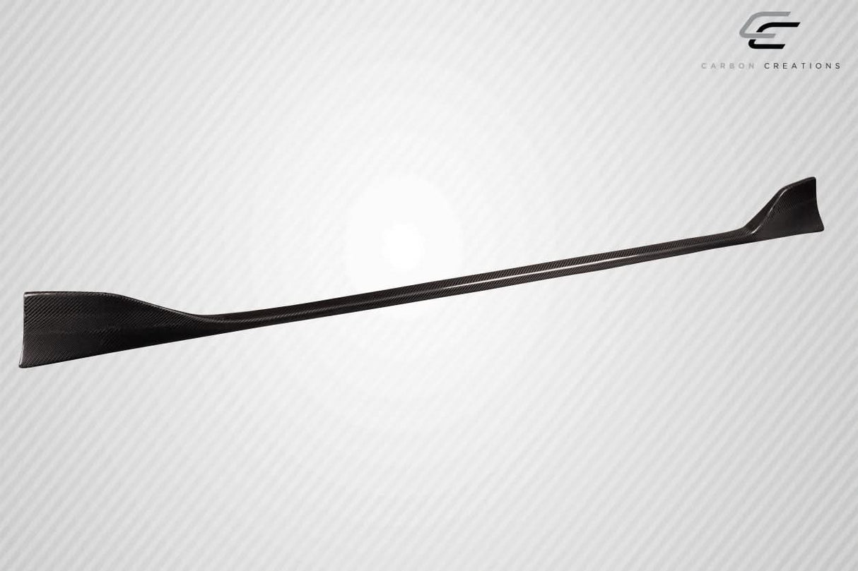 2020-2025 Toyota Supra AG Design Style Side Skirt Splitters - Carbon Fiber