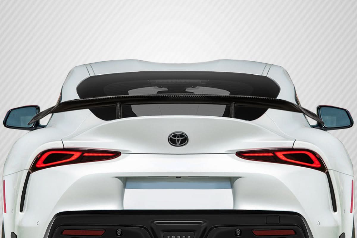 2019-2023 Toyota Supra AG Design Style GT Rear Wing Spoiler - Carbon Fiber