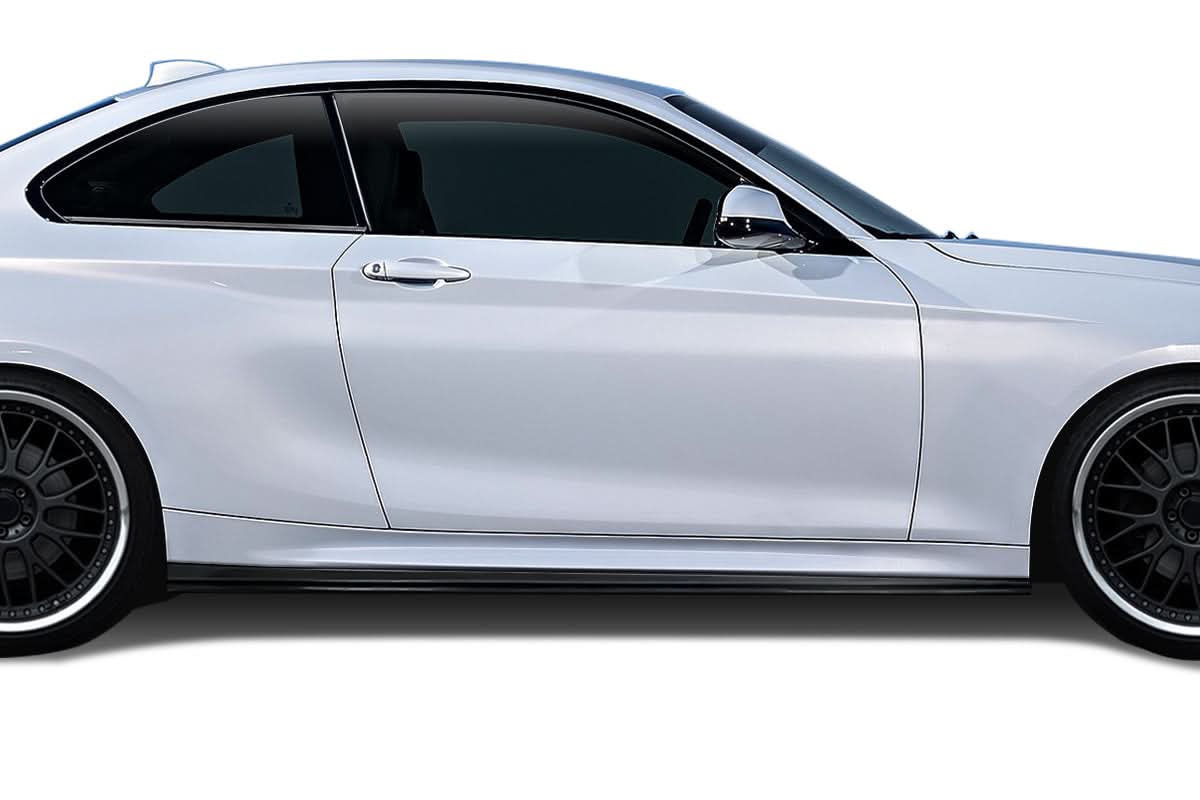2014-2021 BMW 2 Series 3DS Style Side Skirt Splitters - 2 Piece - FRP