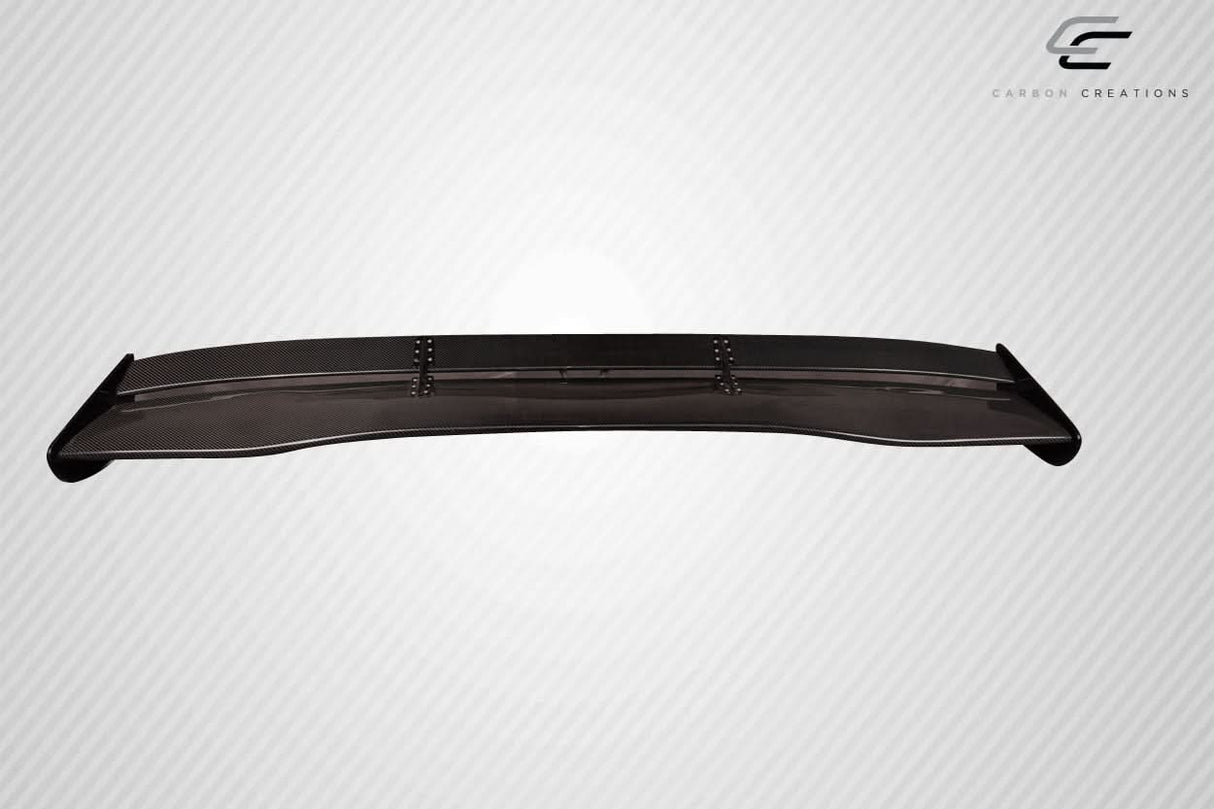 2002-2007 Mitsubishi Lancer VTX Style Trunk Lid Spoiler - Carbon Fiber