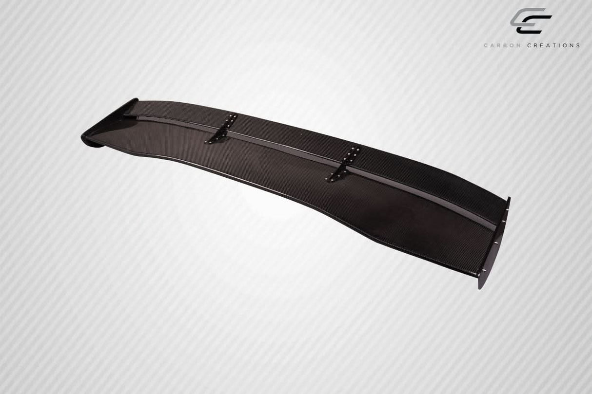 2002-2007 Mitsubishi Lancer VTX Style Trunk Lid Spoiler - Carbon Fiber