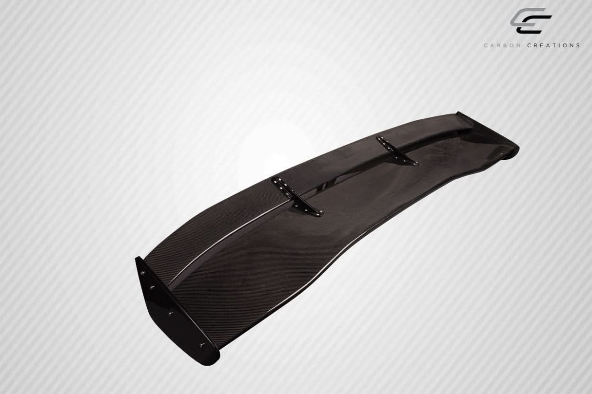 2002-2007 Mitsubishi Lancer VTX Style Trunk Lid Spoiler - Carbon Fiber