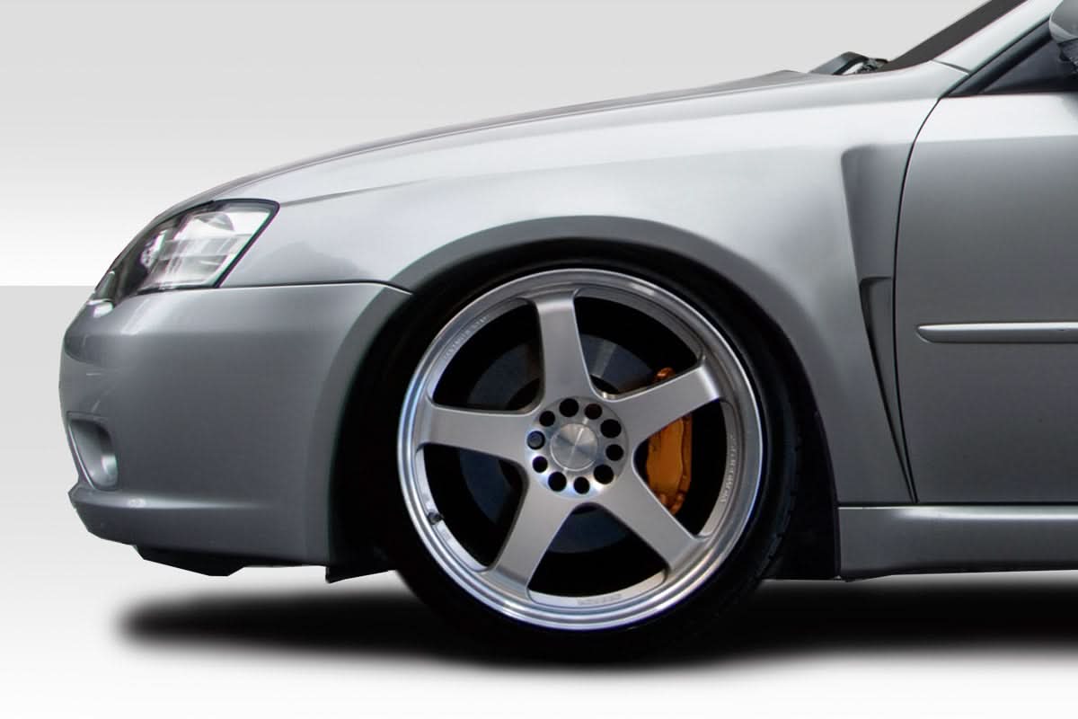 2008-2009 Subaru Legacy STI Look Front Fender - 2 Piece - FRP