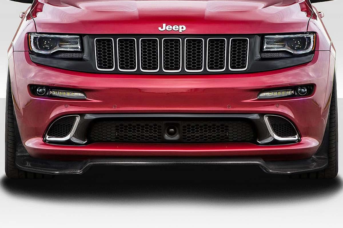 2012-2016 Jeep Grand Cherokee SRT8 M Force Style Front Lip Spoiler