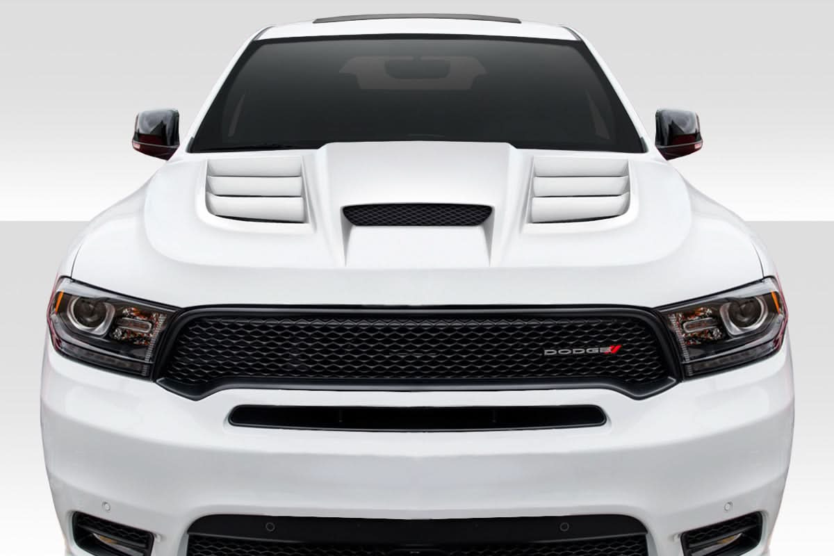 2011-2023 Dodge Durango Viper Style Hood - 1 Piece - FRP
