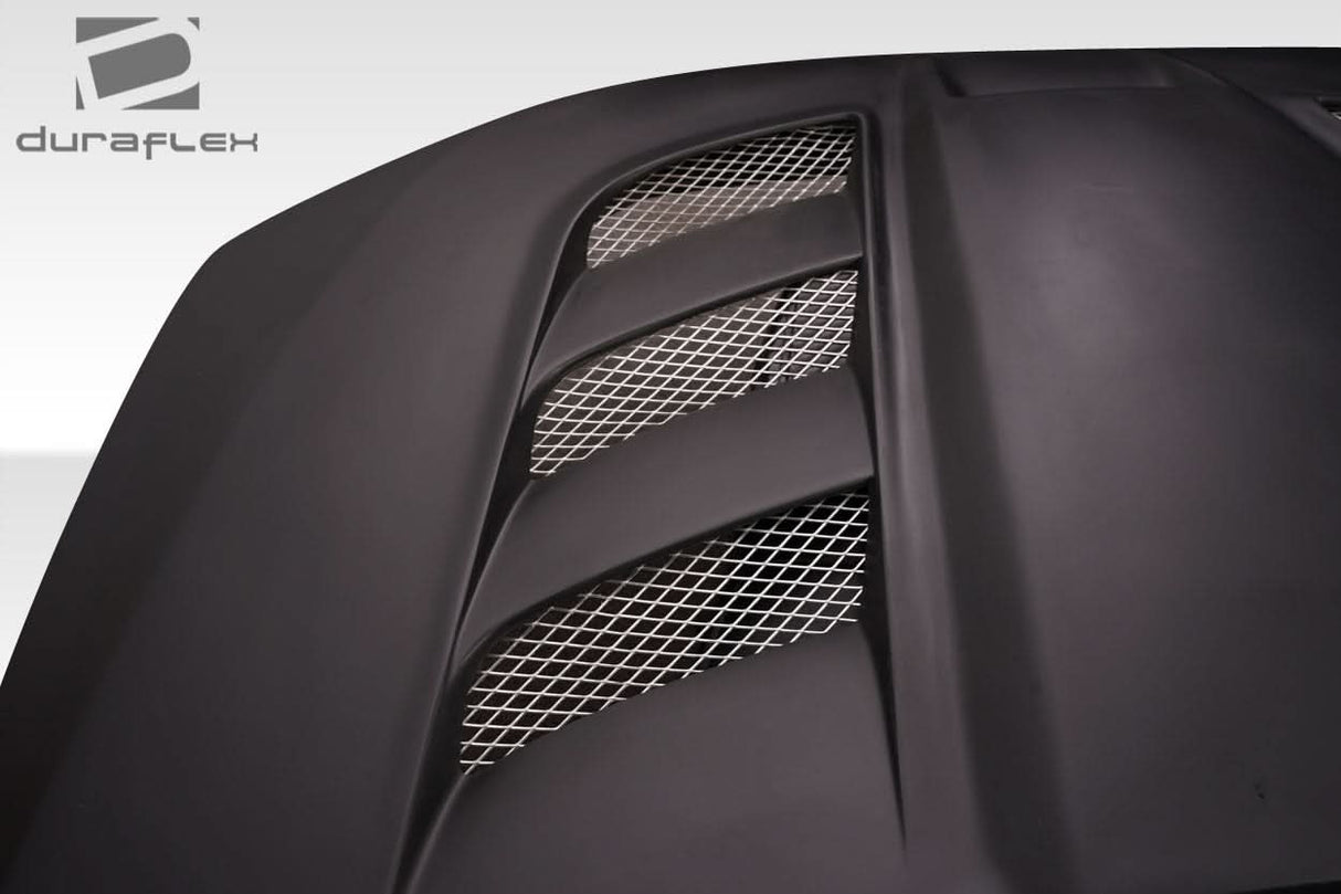 2011-2023 Dodge Durango Viper Style Hood - 1 Piece - FRP