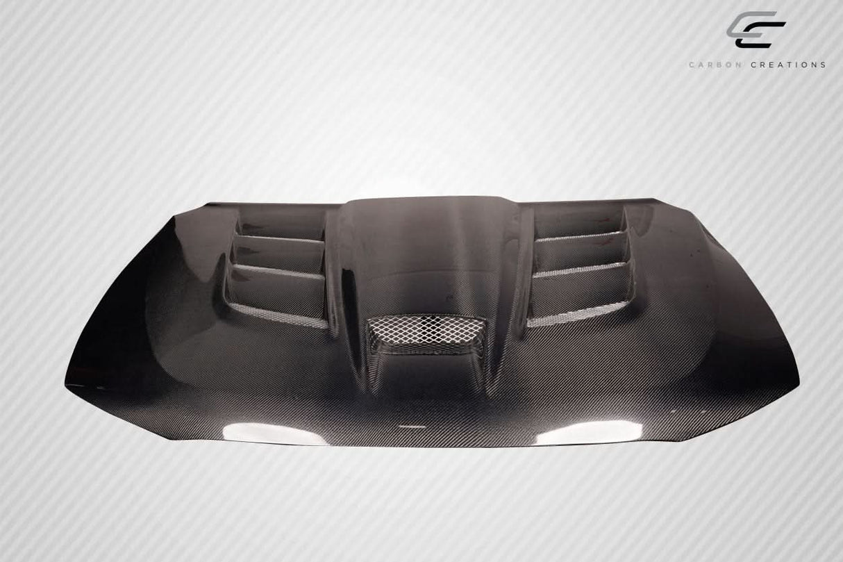 2011-2023 Dodge Durango Viper Style Hood - Carbon Fiber