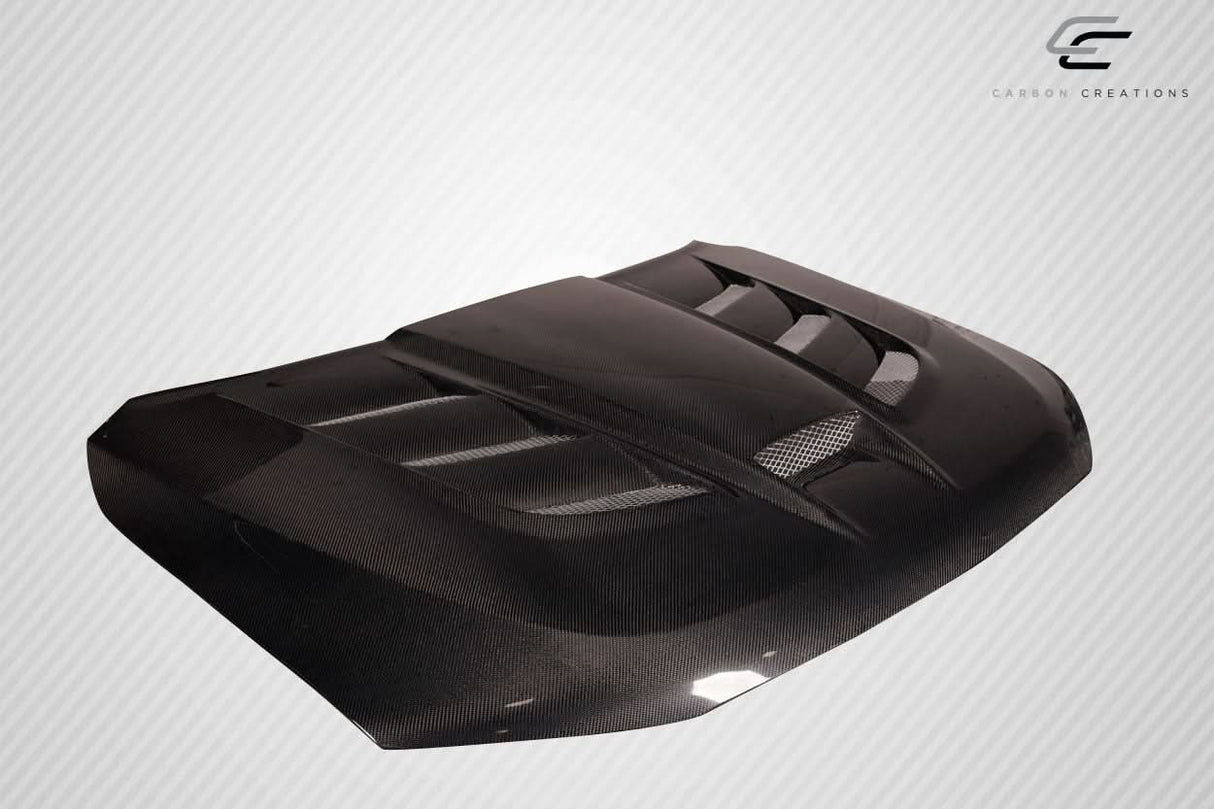 2011-2023 Dodge Durango Viper Style Hood - Carbon Fiber