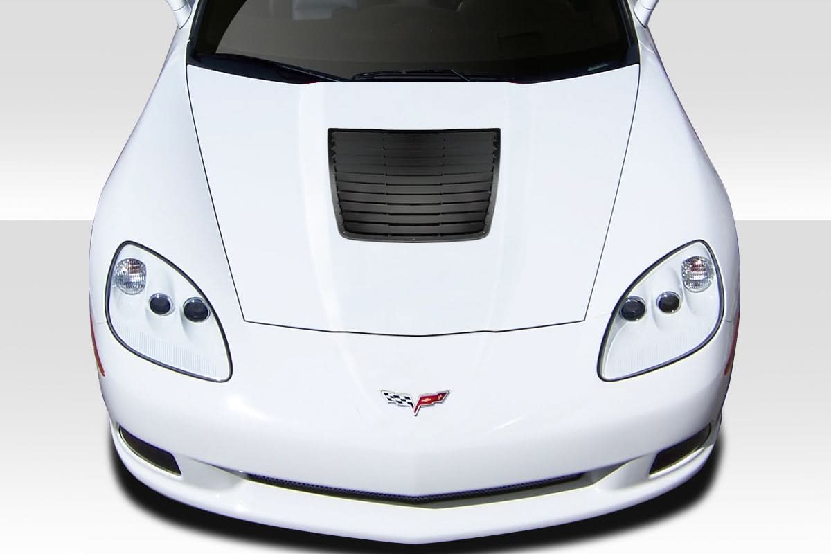 2015-2023 Ford Mustang GT1 Style Center Hood Vent - FRP