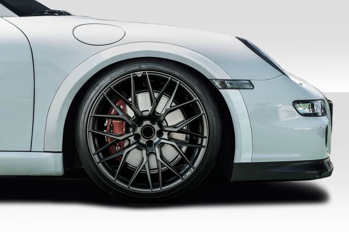 2005-2011 Porsche 911 Carrera GT3 Look Front Fender Flares - FRP