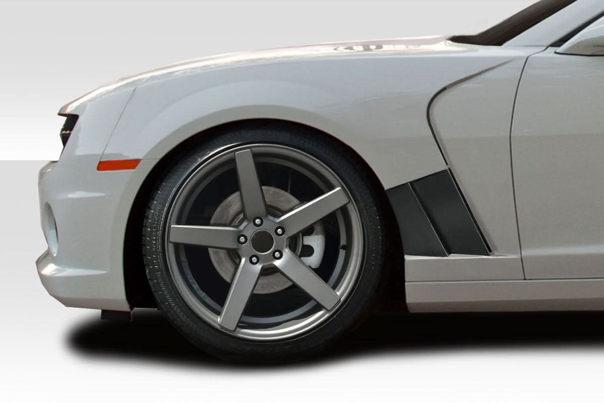 2010-2015 Chevrolet Camaro AM-S Style Front Fenders - 2 Piece - FRP