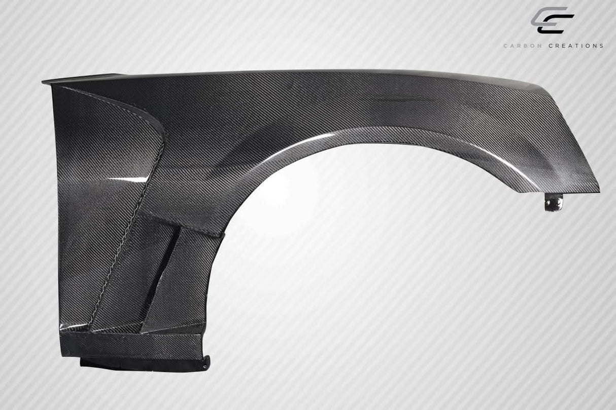2010-2015 Chevrolet Camaro AMS Style Front Fenders - Carbon Fiber