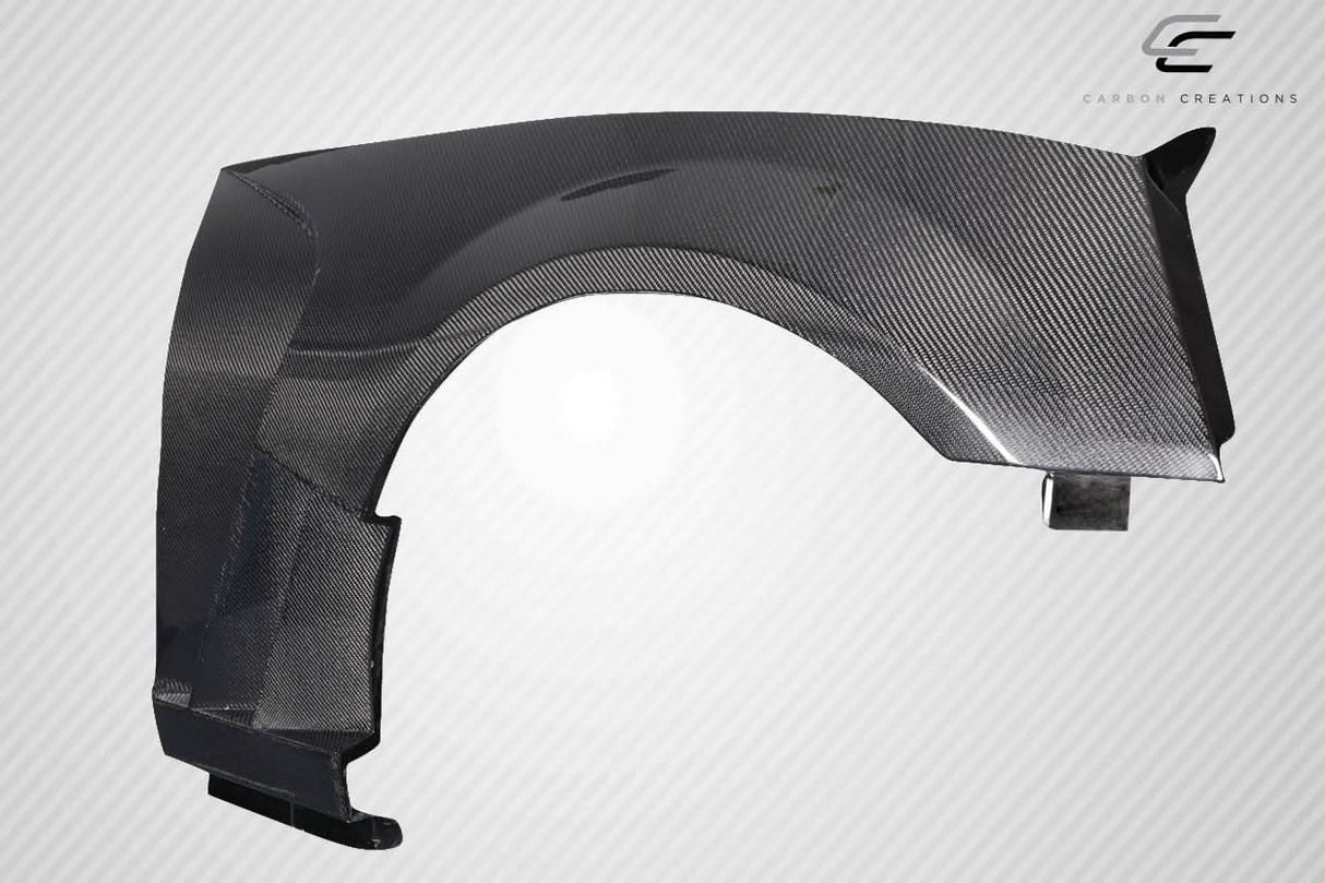 2010-2015 Chevrolet Camaro AMS Style Front Fenders - Carbon Fiber
