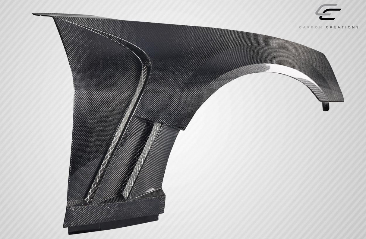 2010-2015 Chevrolet Camaro Carbon Creations AMS Front Fenders - 2 Piece