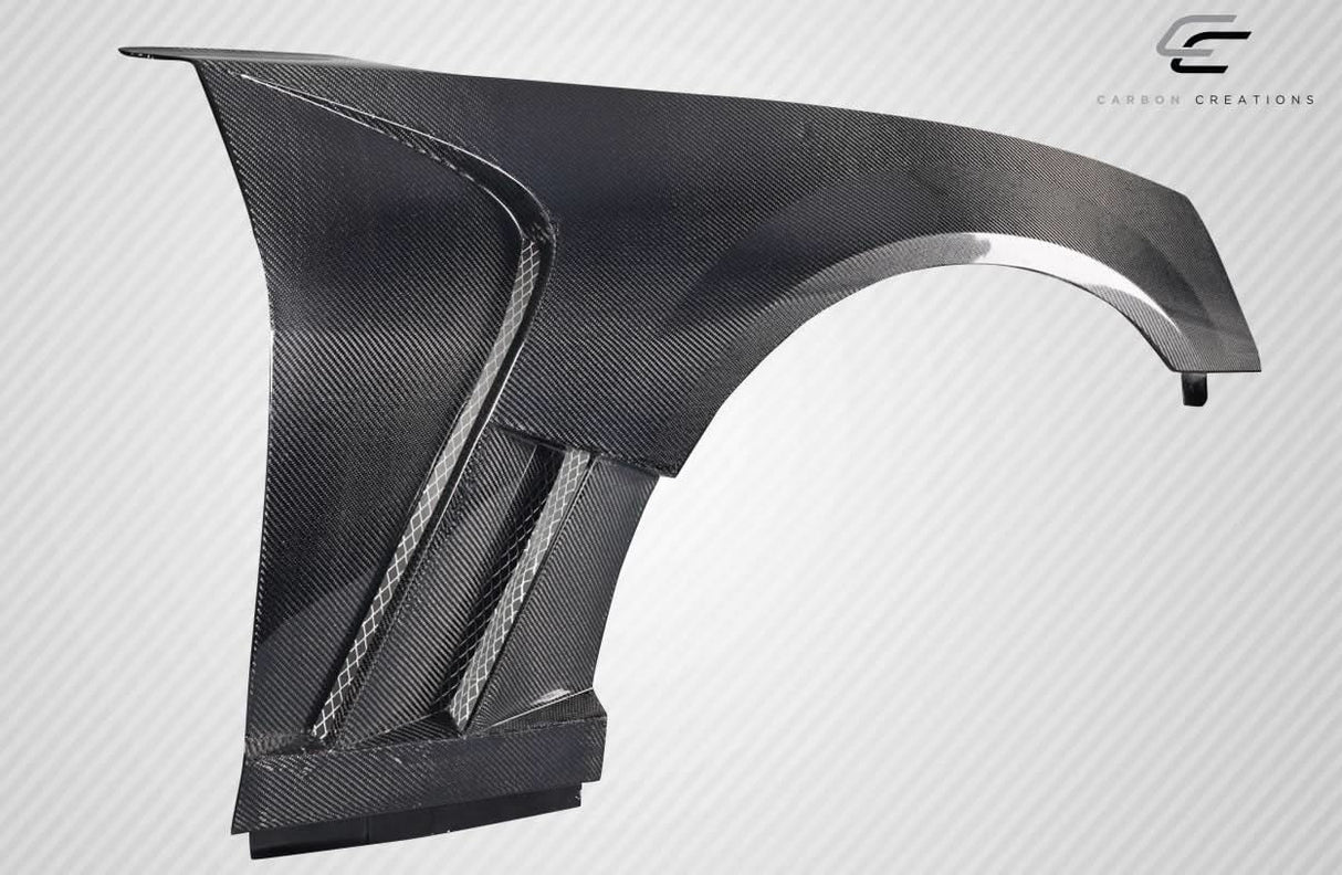 2010-2015 Chevrolet Camaro AMS Style Front Fenders - Carbon Fiber