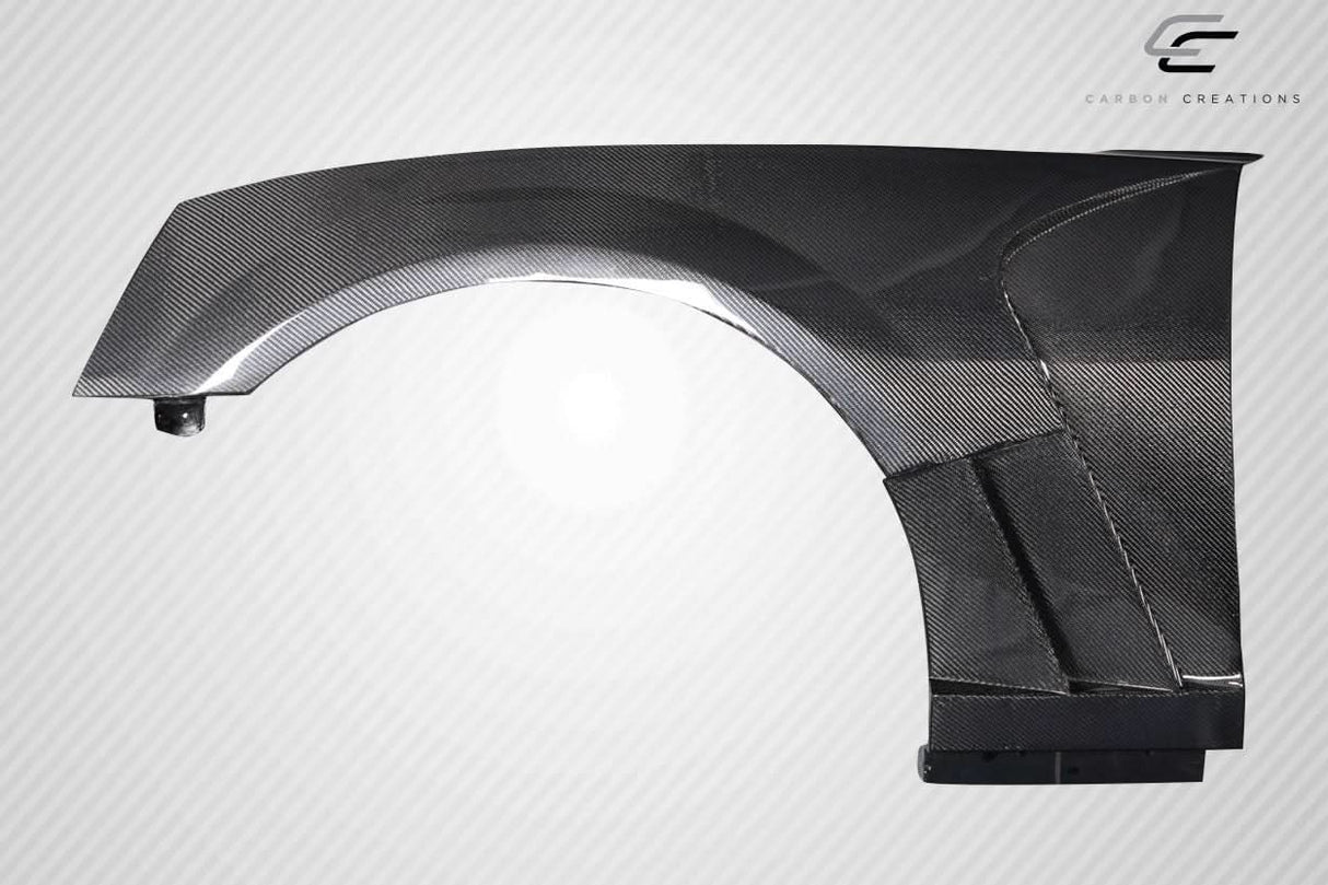 2010-2015 Chevrolet Camaro AMS Style Front Fenders - Carbon Fiber