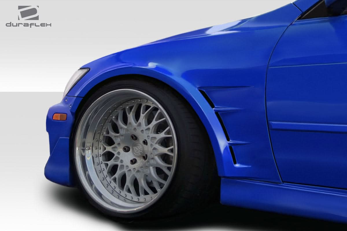 2000-2005 Lexus IS300 ACR Style Front Fenders 4 Piece - FRP