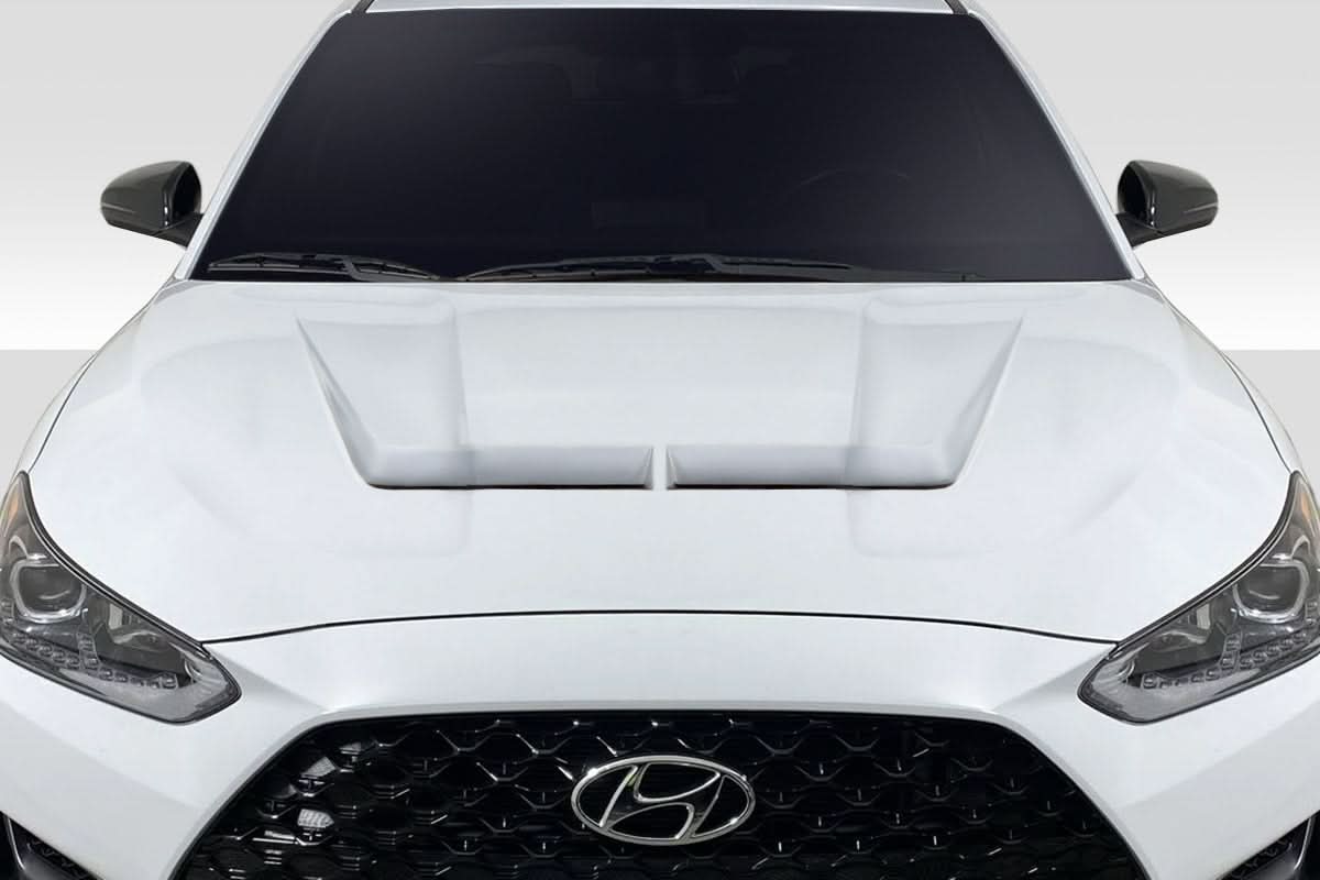 2019-2023 Hyundai Veloster J Speed Style Hood - 1 Piece - FRP