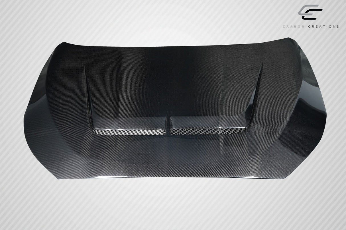 2019-2021 Hyundai Veloster J Speed Style Hood - Carbon Fiber