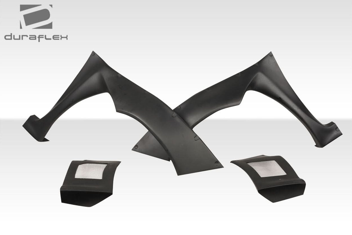 2011-2014 Subaru WRX STI MTR Style Wide Body Front Fender Flares - FRP