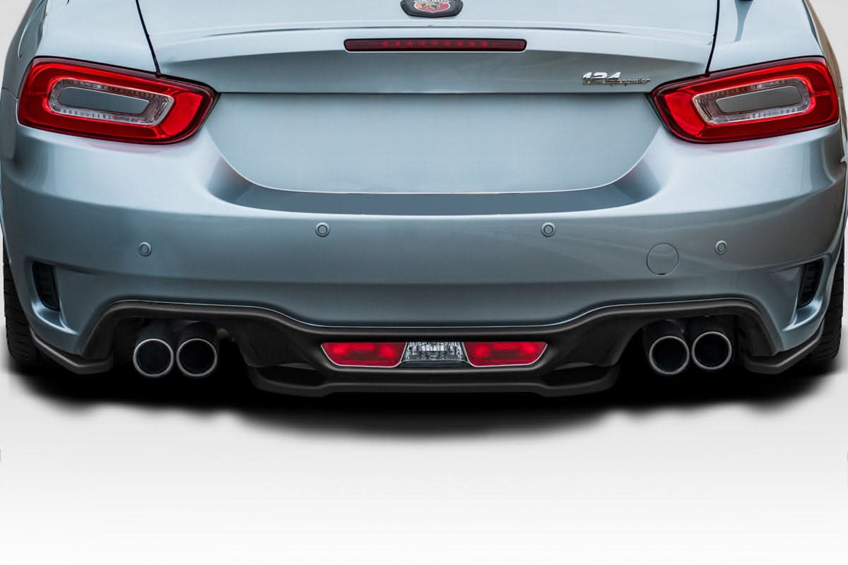 2017-2020 Fiat 124 Spider Abarth Speed Style Rear Lip Spoiler - 3 Pieces - FRP