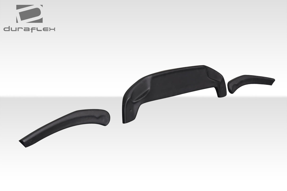 2017-2020 Fiat 124 Spider Abarth Duraflex Speed Rear Lip Spoiler Splitters - 3 Pieces