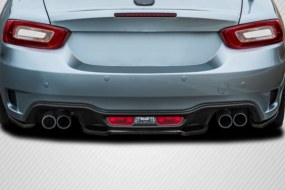 2017-2020 Fiat 124 Spider Speed Style Rear Lip Spoiler - Carbon Fiber
