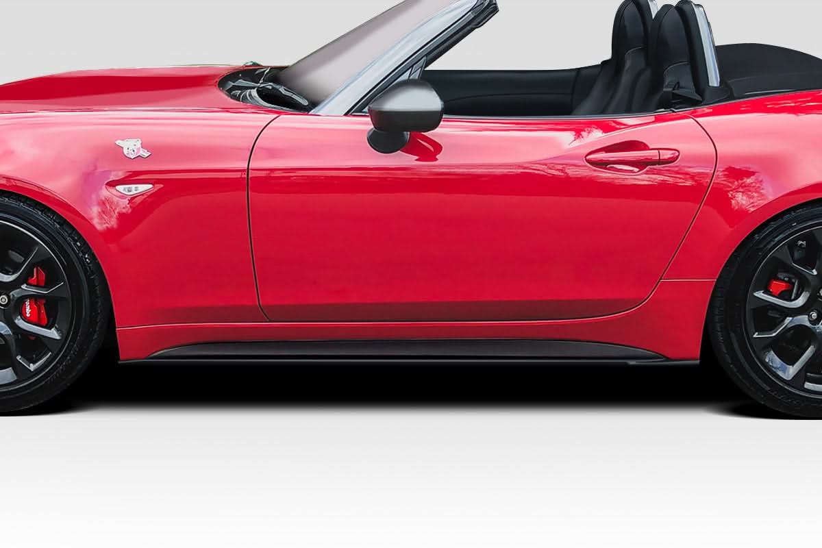 2017-2020 Fiat 124 Spider Speed Style Side Skirt Splitters - 2 Pieces