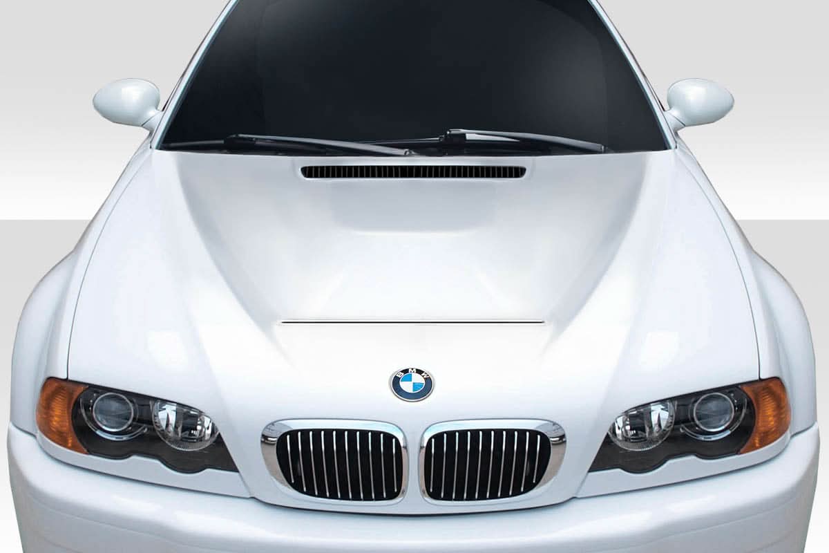 2000-2003 BMW 3 Series E46 2DR GTS Look Hood - 1 Piece - FRP