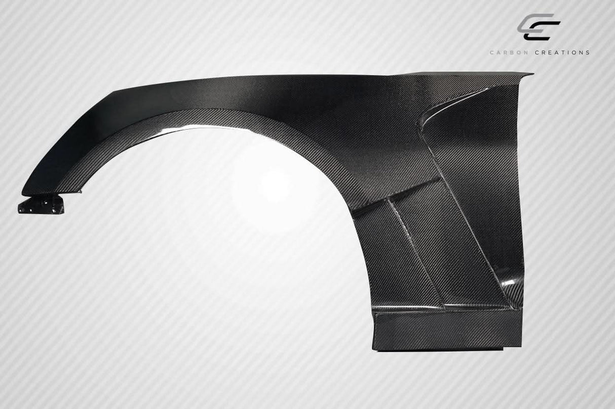 2016-2023 Chevrolet Camaro Revo Style Front Fenders - Carbon Fiber