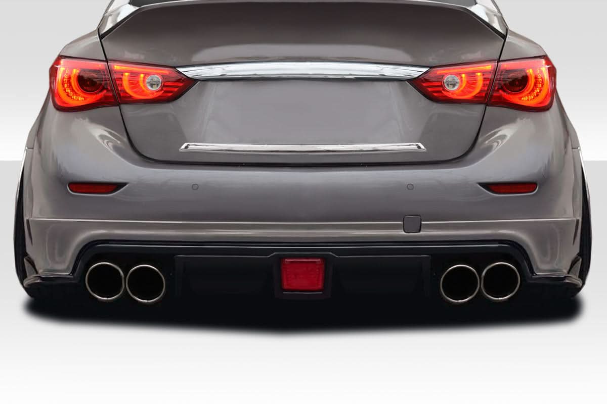 2014-2018 Infiniti Q50 Bltz Style Rear Diffuser - 1 Piece - FRP