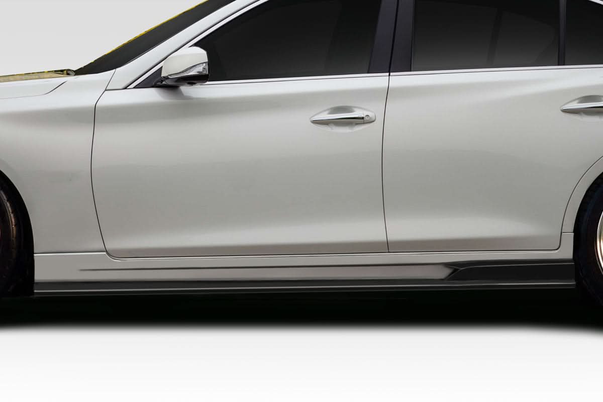 2014-2018 Infiniti Q50 Bltz Style Side Skirts - 2 Piece - FRP