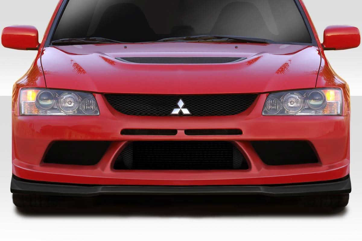 2003-2006 Mitsubishi Lancer Evolution 8 9 Helico Style Front Bumper Cover - 2 Pieces - FRP