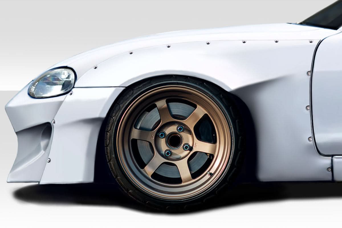 1999-2005 Mazda Miata RBS Style Wide Body Front Fender Flares - 2 Piece