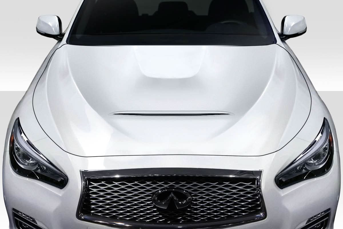 2014-2023 Infiniti Q50 GTS Look Hood - 1 Piece - FRP