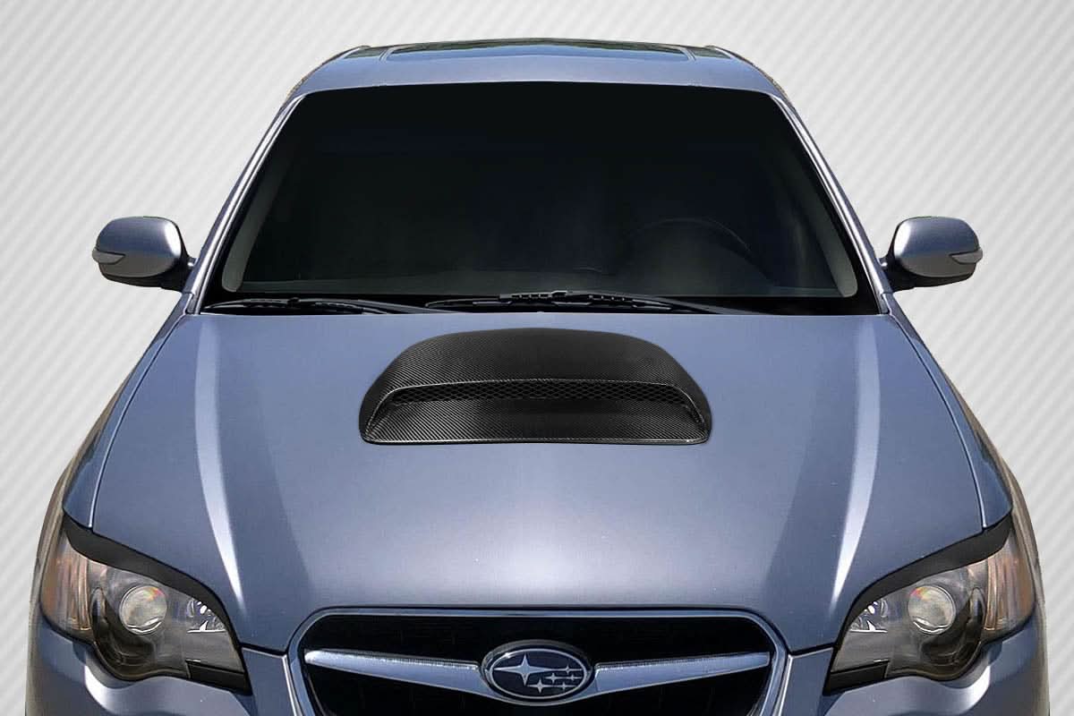 2005-2009 Subaru Legacy Z Speed Style Hood Scoop - Carbon Fiber