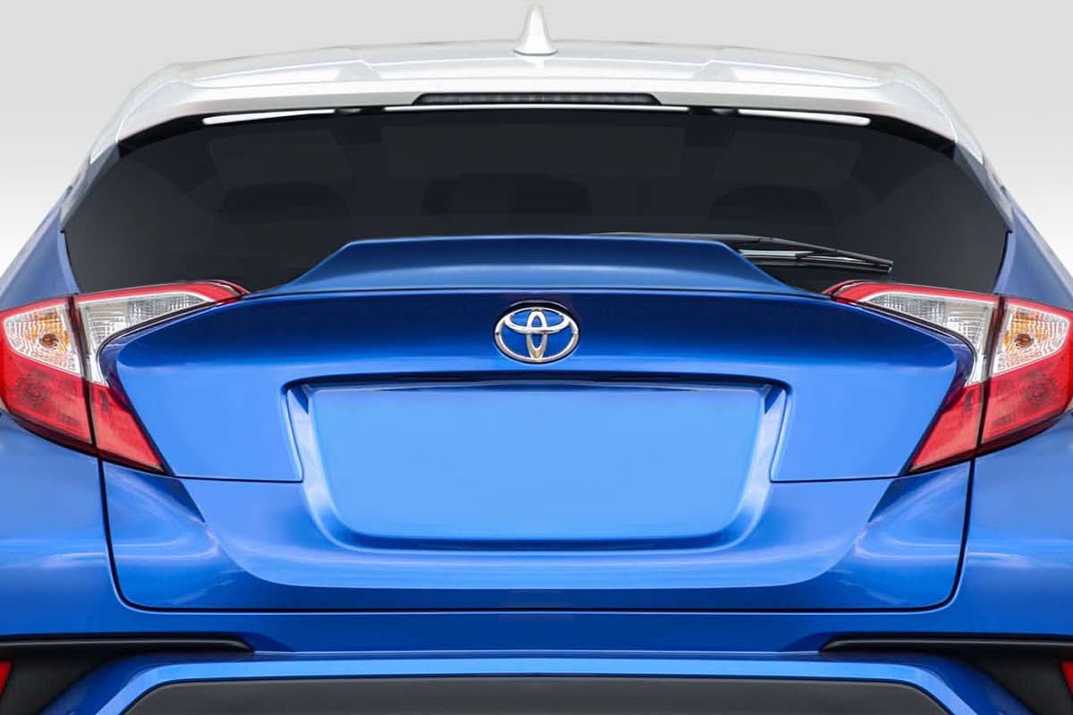 2018-2022 Toyota C-HR Demon Style Rear Mid Wing Spoiler - FRP