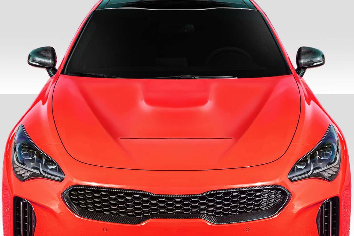 2018-2023 Kia Stinger GTS Look Hood - 1 Piece - FRP