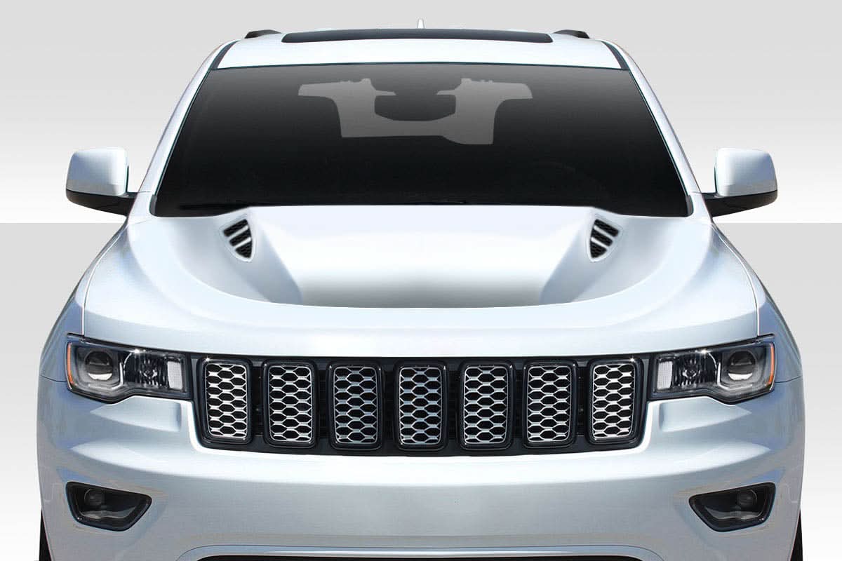2011-2022 Jeep Grand Cherokee Delta Style Hood - 1 Piece - FRP